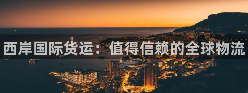 尊龙人生就是博中国区：西岸国际货运：值得信赖的全球物流